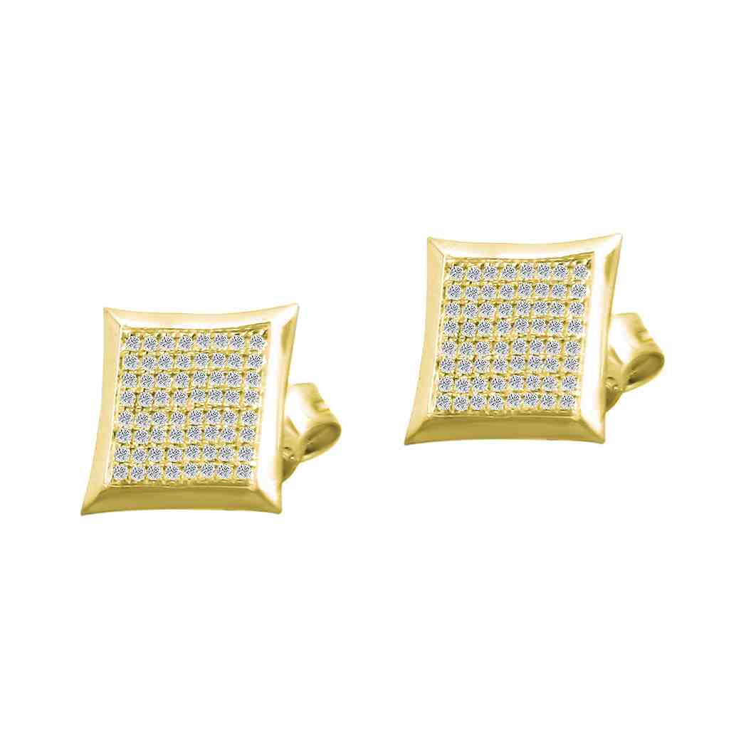Squre Stud Earring ER23035A